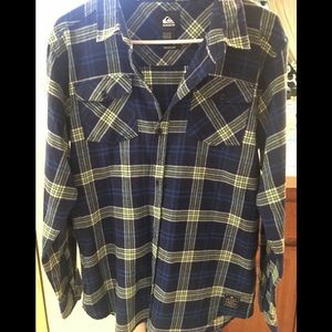 Boys Quiksilver Flannel